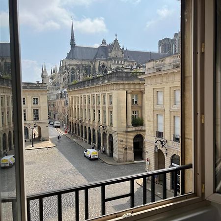 Royal Home, Hypercentre Reims Avec Vue Cathedrale Екстер'єр фото